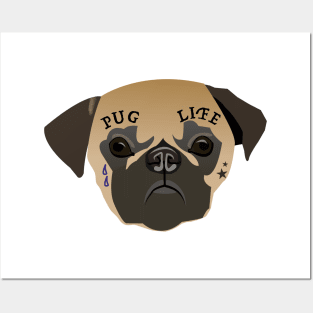 Pug Life Posters and Art